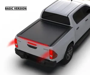 Ролет для Toyota Hilux 2015-2025 Tessera Roll+ Basic матовий чорний
